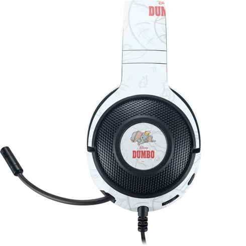 Disney Dumbo Classic sketched portrait Razer Kraken X Skin